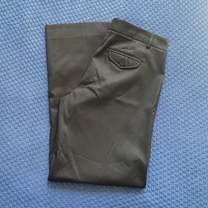 Black trousers low rise baggy wide leg size 12 max Mara weekend